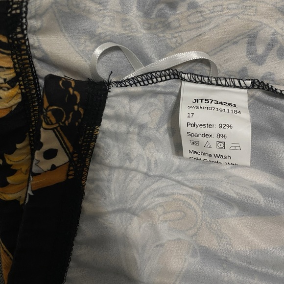 Chain Print Skirt - Picture 8 of 8